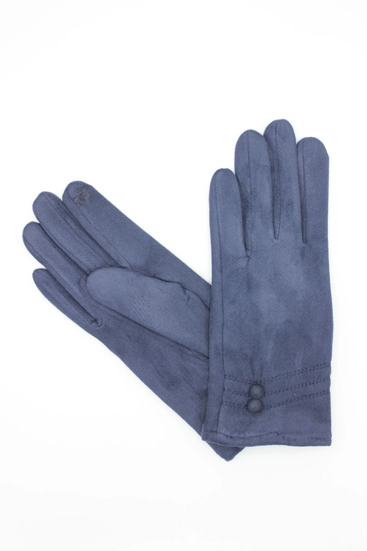 Gants tactiles avec boutons