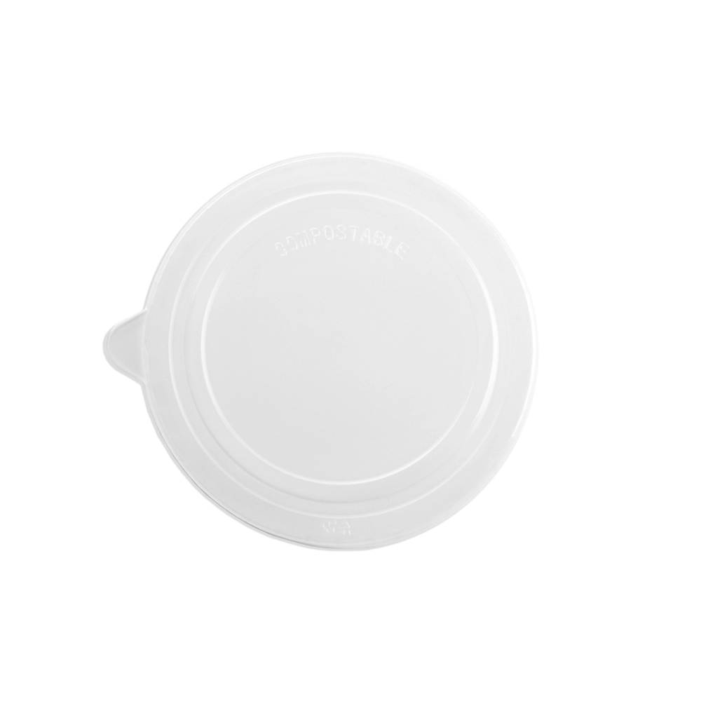 Coperchi trasparenti in PLA per ciotole Kraft -D150 - Main view