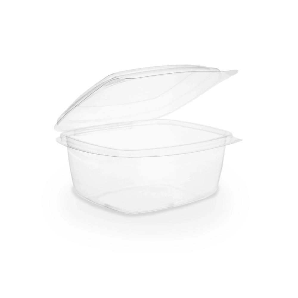 Vaschetta asporto trasparente PLA 500cc - PREMIUM 123x135x65 mm - Main view