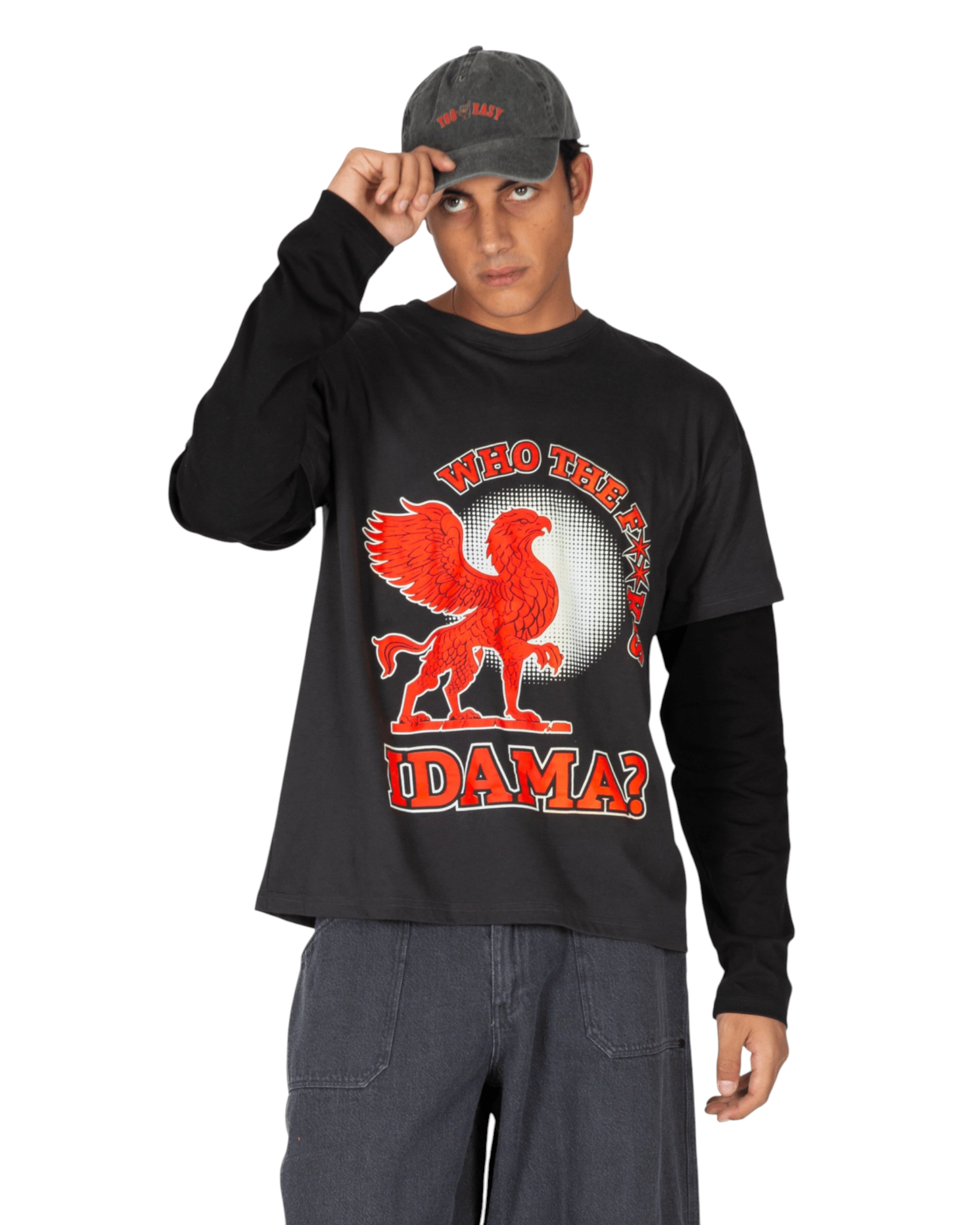 Too Easy_Washed Denim Cap2