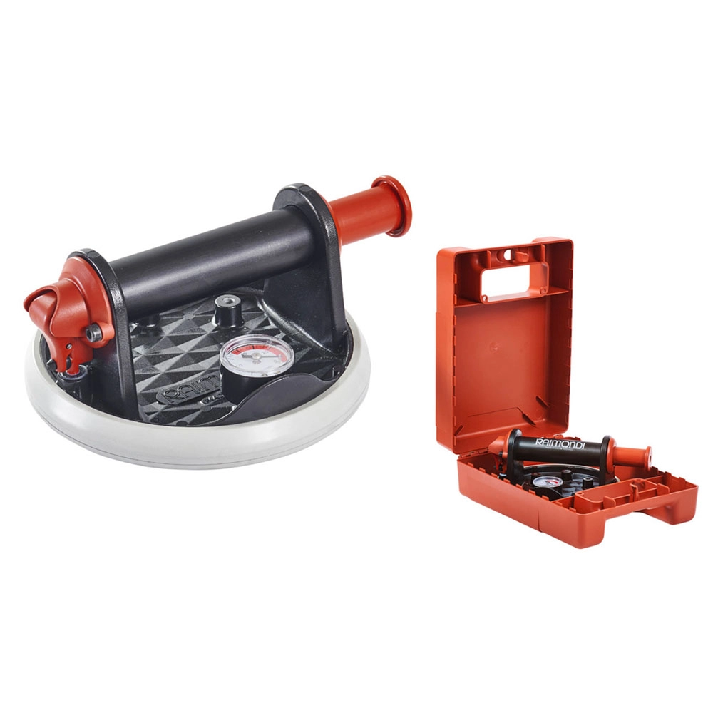 RAIMONDI Ventosa Vacuum RV175 MKII a pompa con Vuotometro e Valigia
