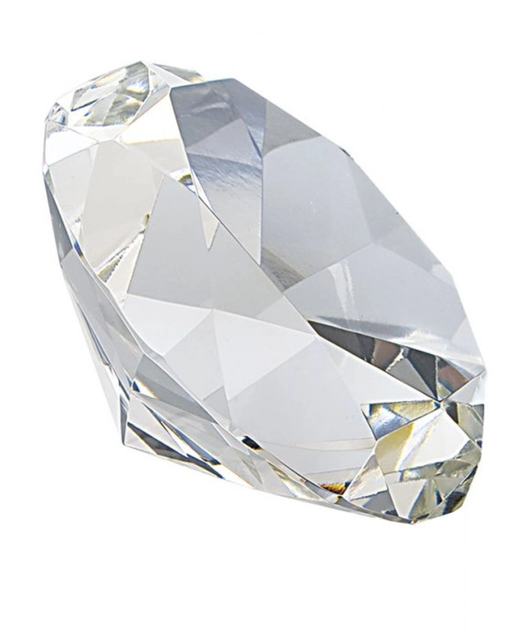 Fermacarte In Cristallo K9 A Forma Di Diamante | Taglie Da 30 A 80 Mm, Finitura AB Colorata O Trasparente | Per Decorazione, Matrimoni, Regali, Desktop