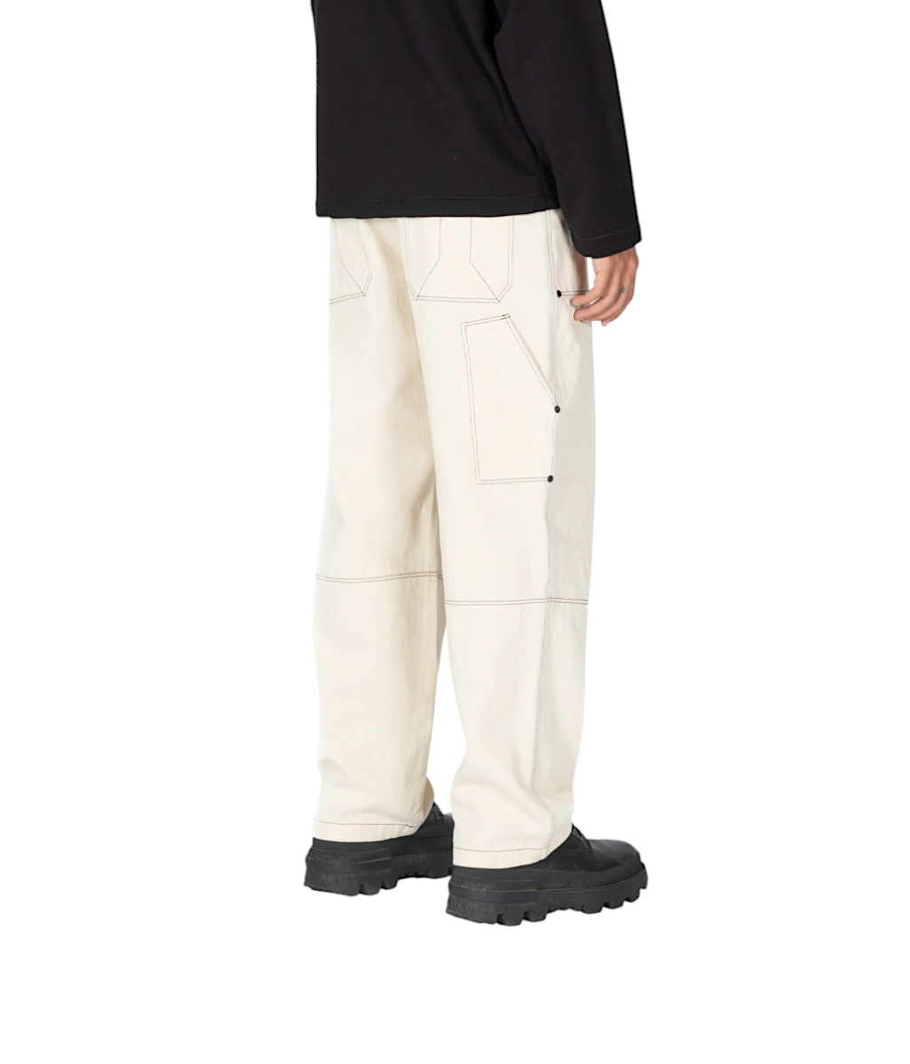 Raw Canvas Oversized Five Pocket Jeans2