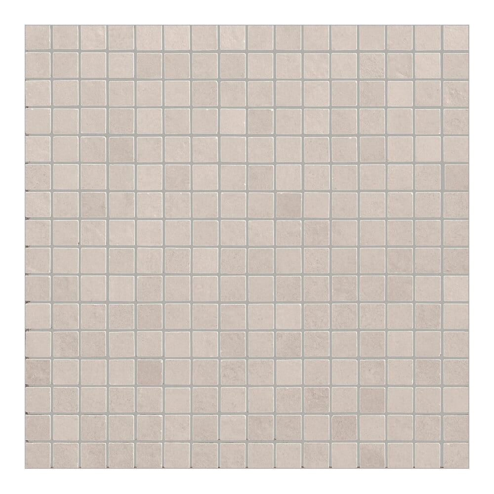 RAGNO SERIE Terrakotta Mosaik Kalk 40x40cm Code R05J