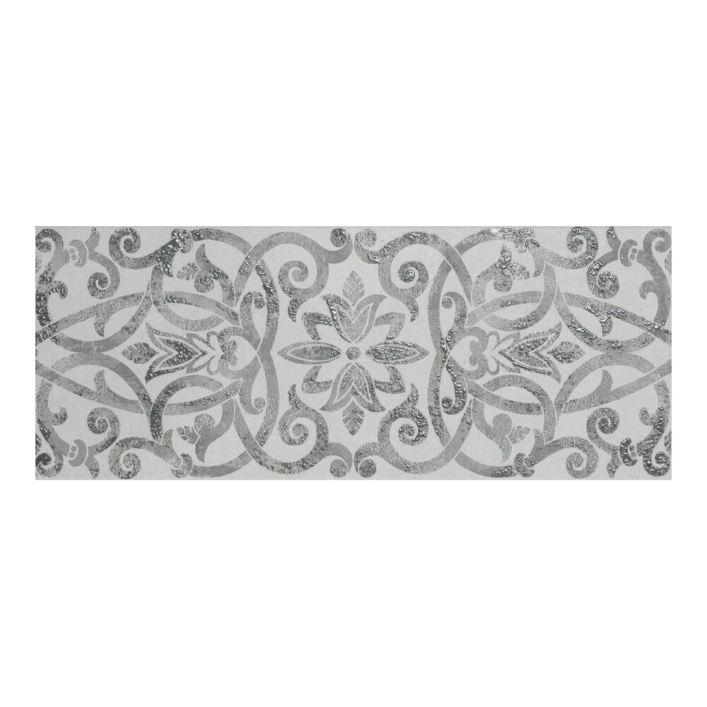 RAGNO  SERIE creek Dekor satinweiß 20x50cm Code R5QP