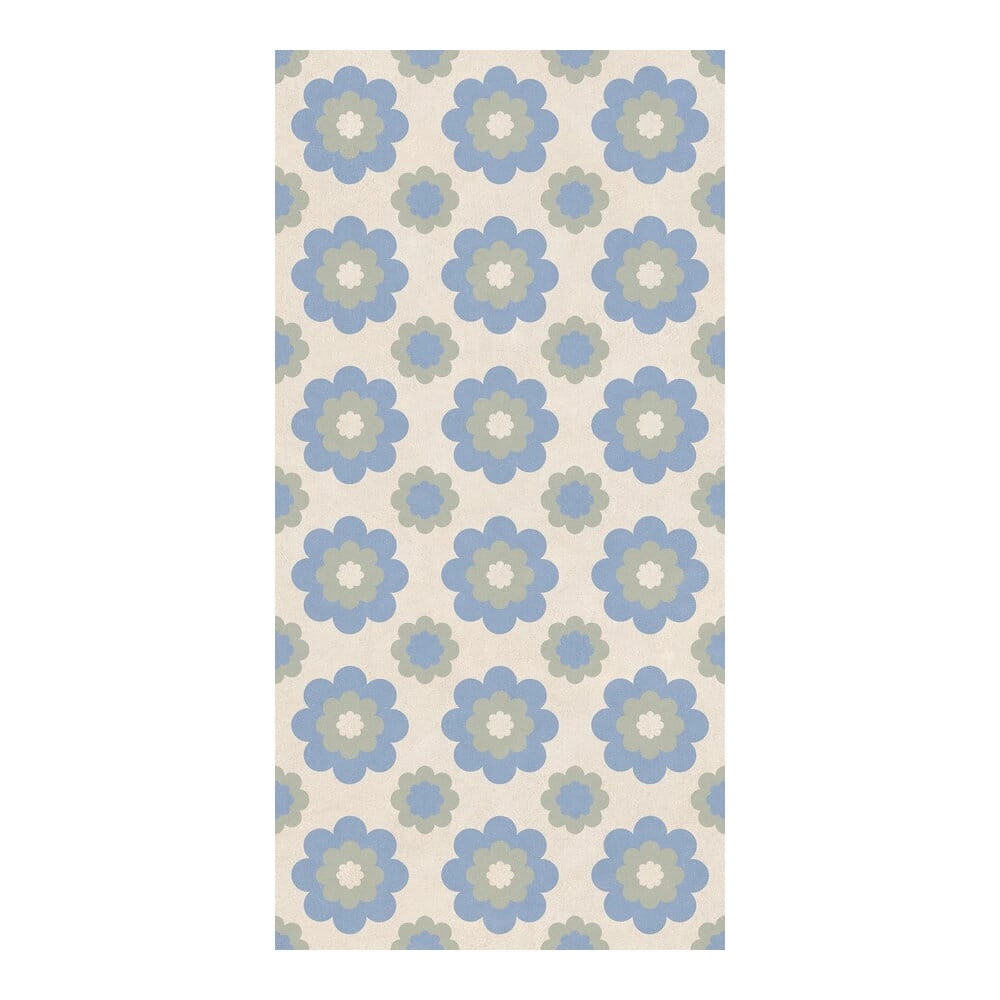 Cement-effect porcelain stoneware Piemme Homey Flower Chalk 60x120 Rectified