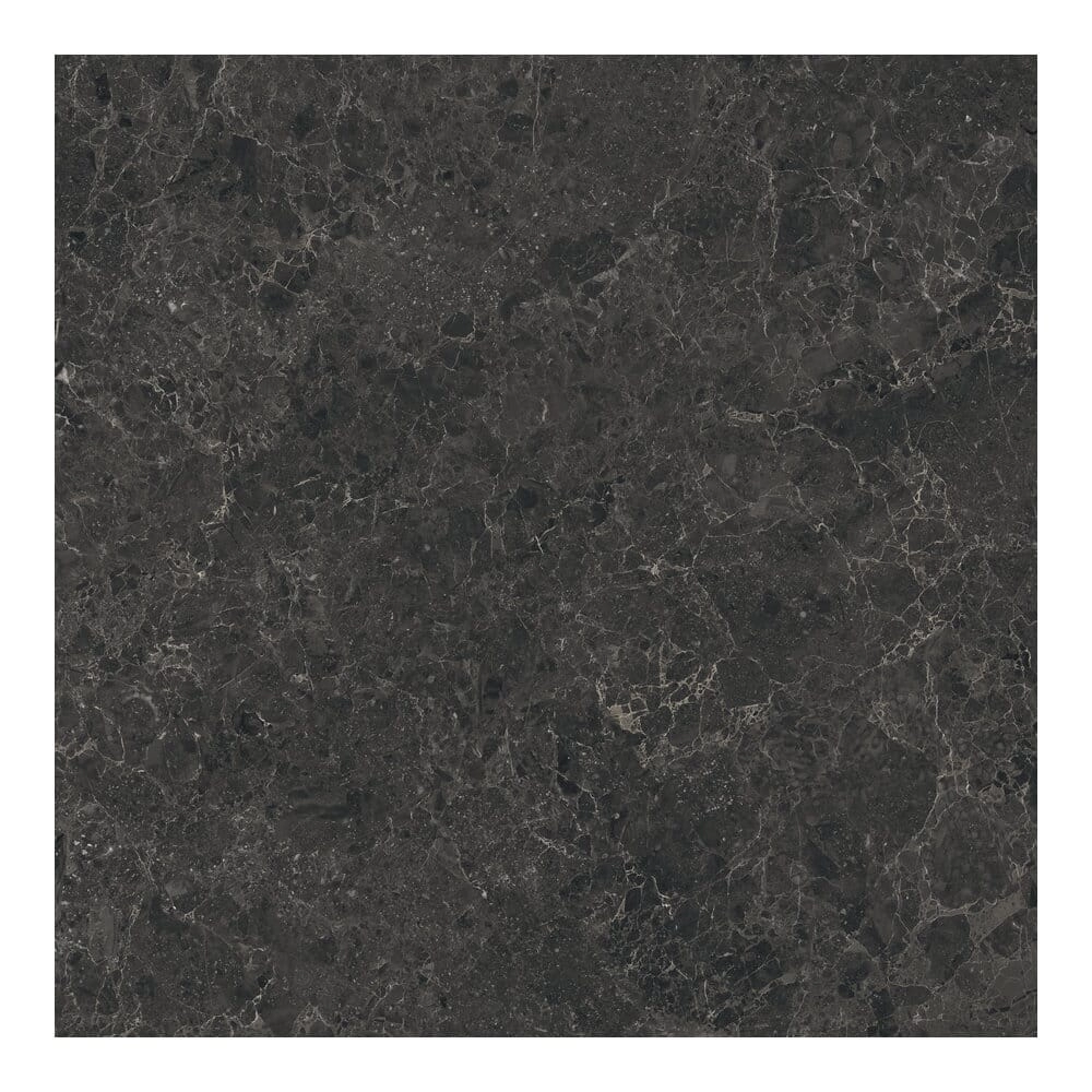 Stone effect porcelain stoneware Piemme Limestone Black 60x60 Nat. Rectified