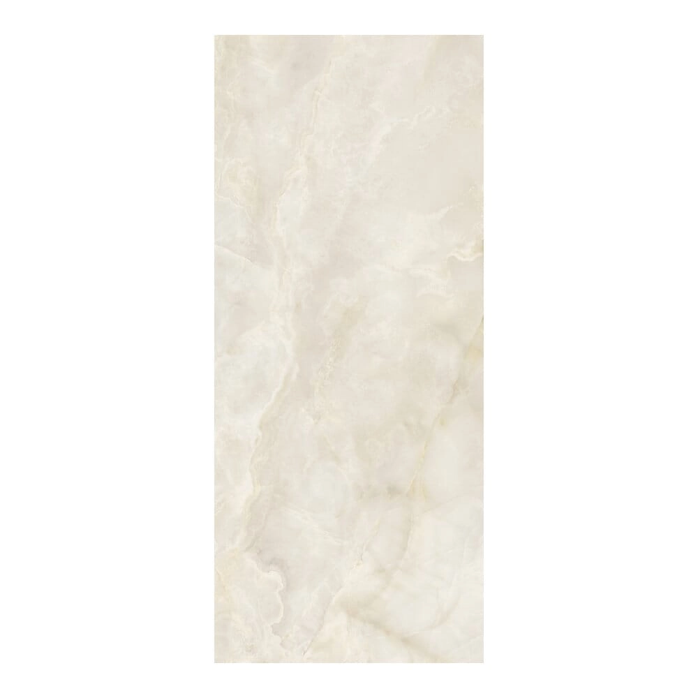 PIEMME Gres effetto MARMO ONYX PEARL WHITE LEV/RET 120X280cm RETTIFICATO codice 05456