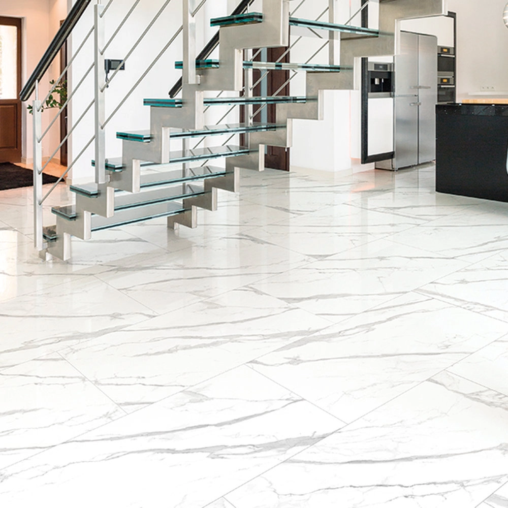 Gres effetto Marmo Vanity Ven. Grey Lucido 60x120cm rettificato sp.7mm