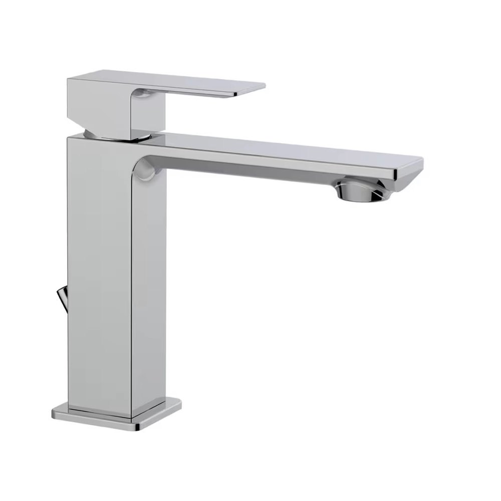 Paffoni ELLE Serie Chrom Waschtischbatterie mit automatischem Ablauf