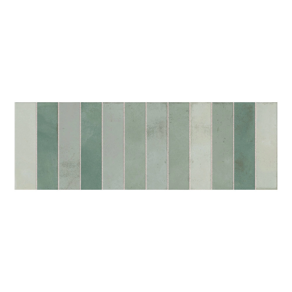 IDEA CERAMICA  STRIPE KARMA SMERALDO 25X75 25X75 cm código IKAR08