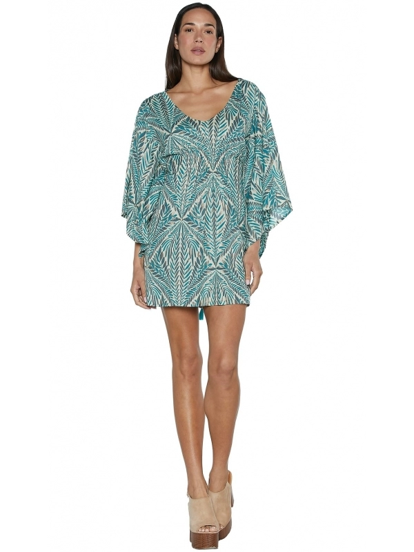 Abito Corto Tropical Boho