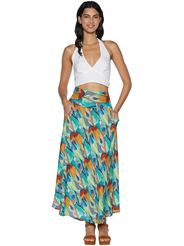 Jupe Longue en Viscose Modal Baba Design