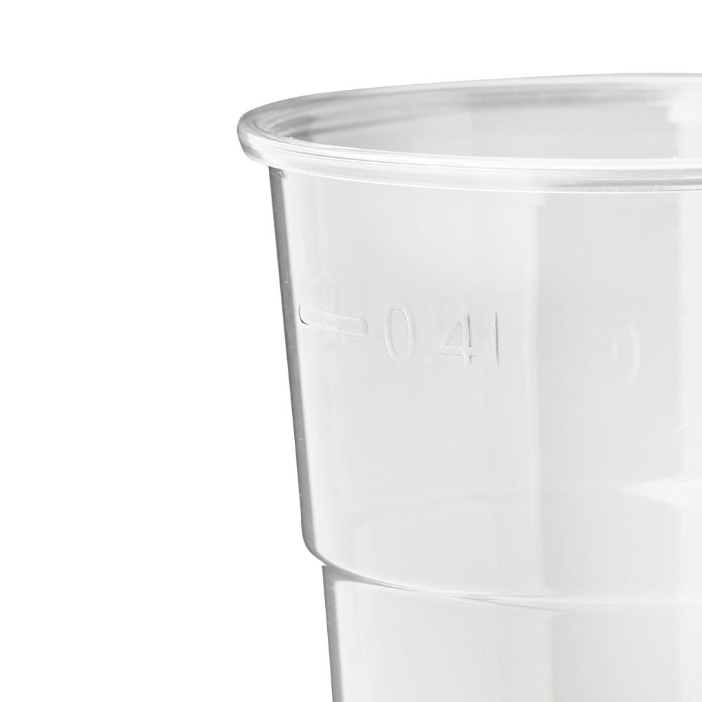 Bicchieri biodegradabili trasparenti personalizzati 400ml/500ml - D100/D51 - View2