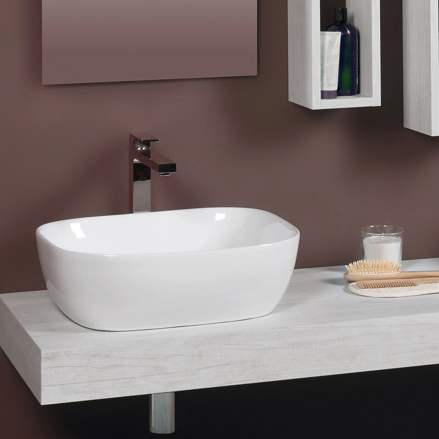 MOOD LAVABO OVAL DA APPOGGIO 49X40CM