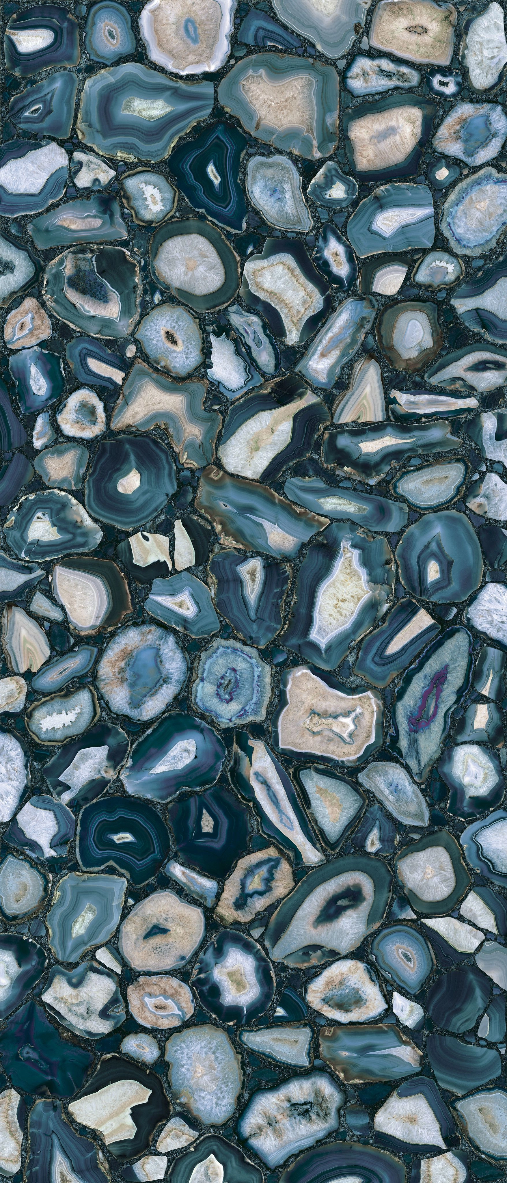 MYSTIC LUXE INDIGO GOLD GLO 6MM120X280R - 779862 - FLORIM div. Luxuriöses Design