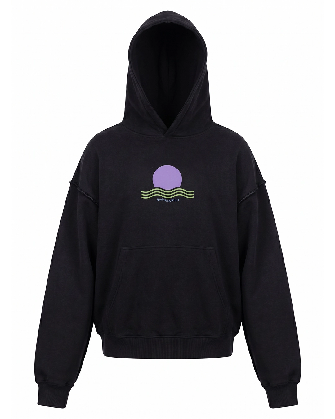 Ultra Oversized Reverse Stitch Hoodie