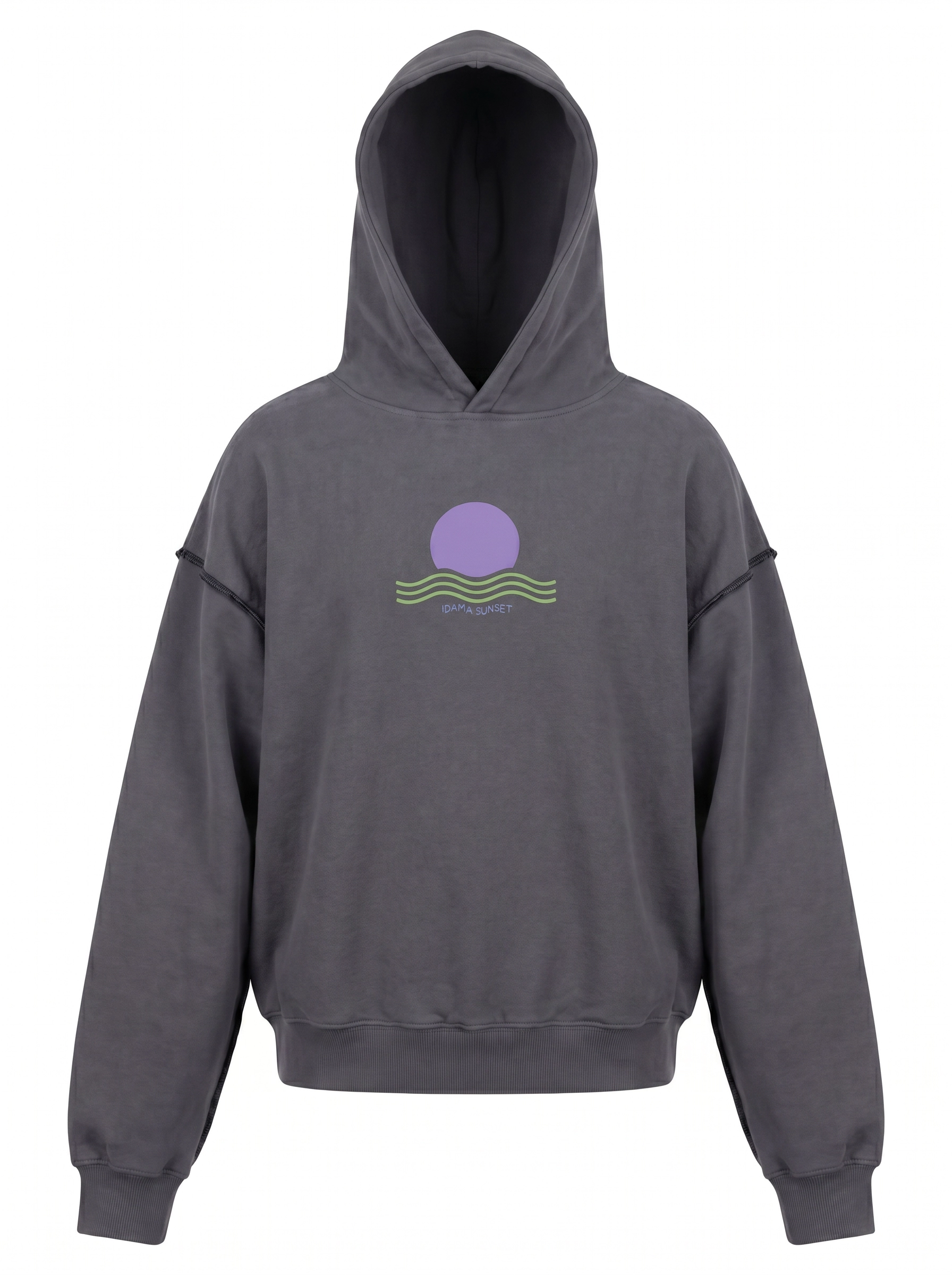 Ultra Oversized Reverse Stitch Hoodie