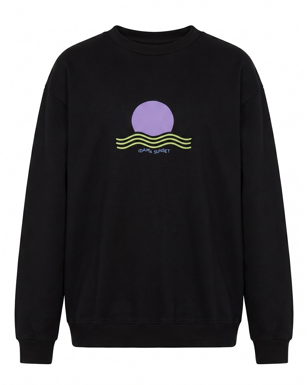Oversized Long Sleeves Graphic T-shirt
