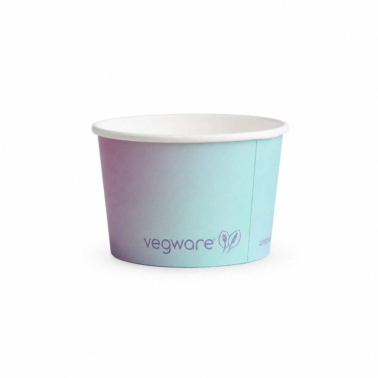 Coppette gelato TUTTIFRUTTI biodegradabili - 120cc - Main view