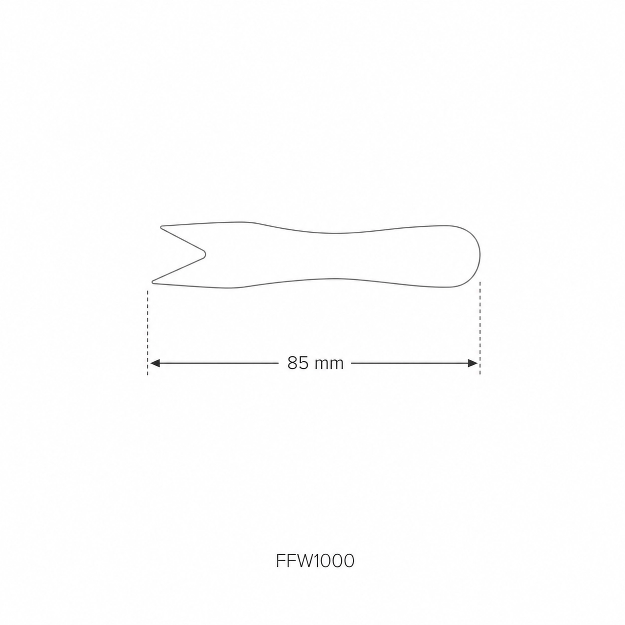Forchettine in legno a 2 punte  - PROMO - View1