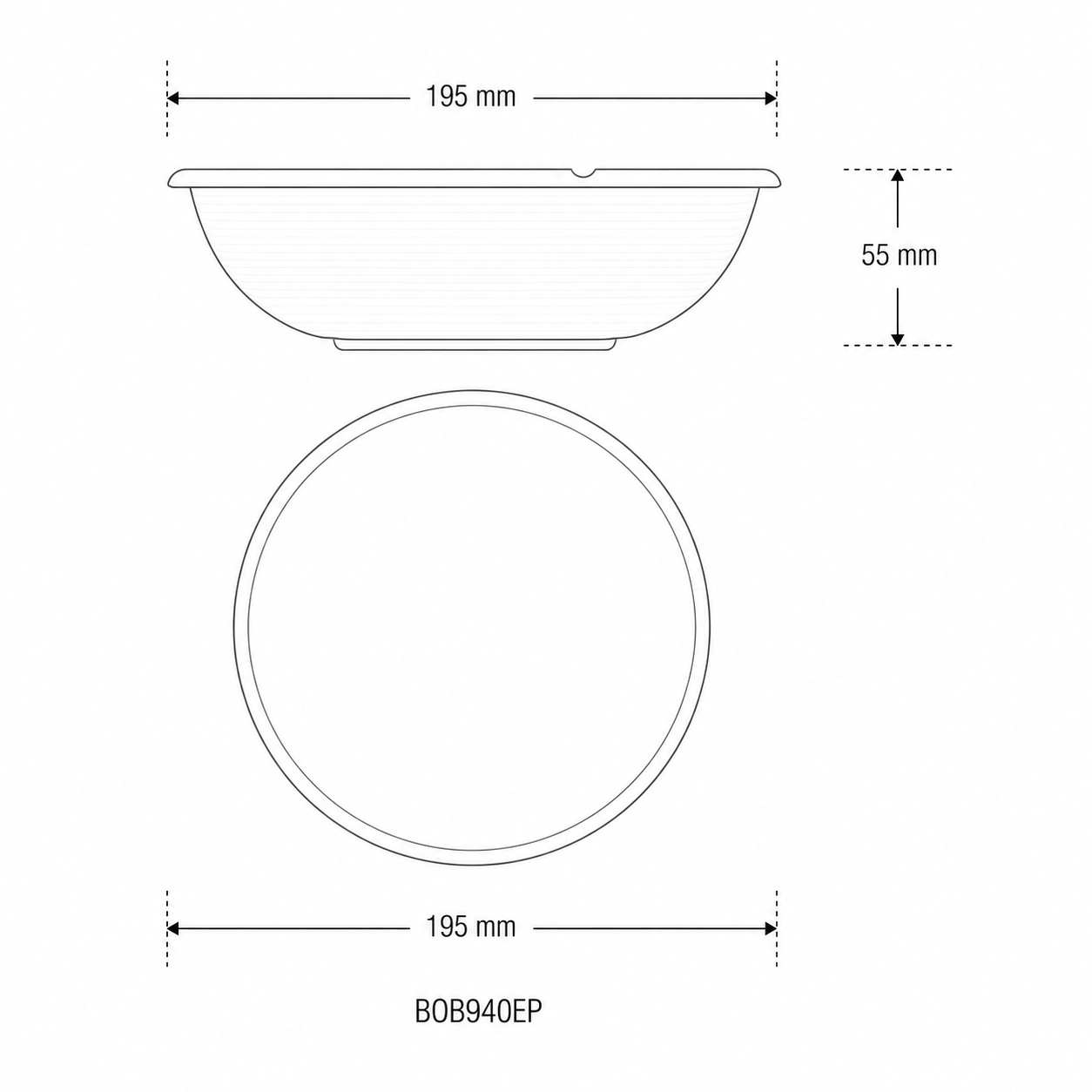 Bowls in cellulosa BIO Bagasse - 940ml - D195 - View2