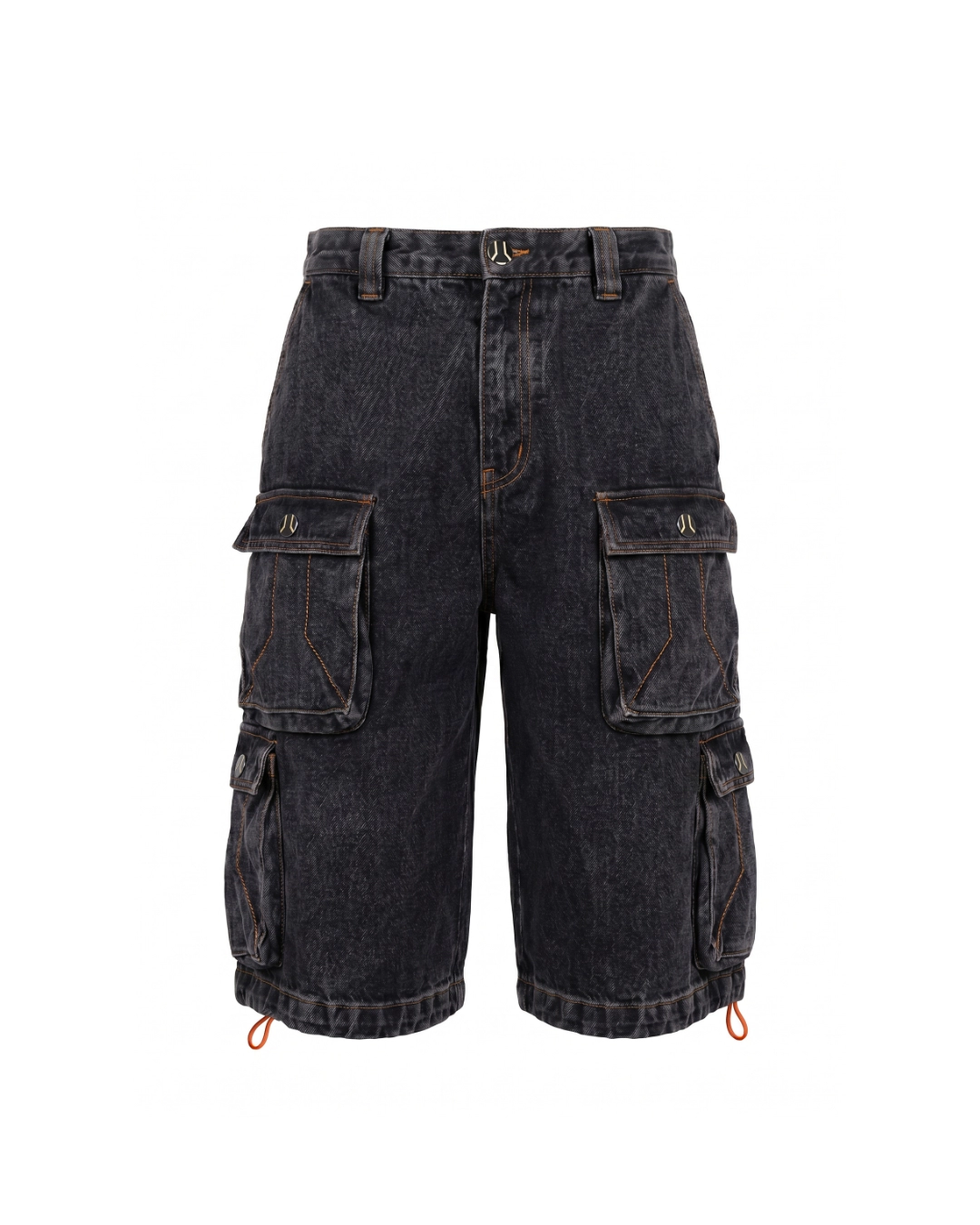Utility Denim Cargo Shorts_Mens