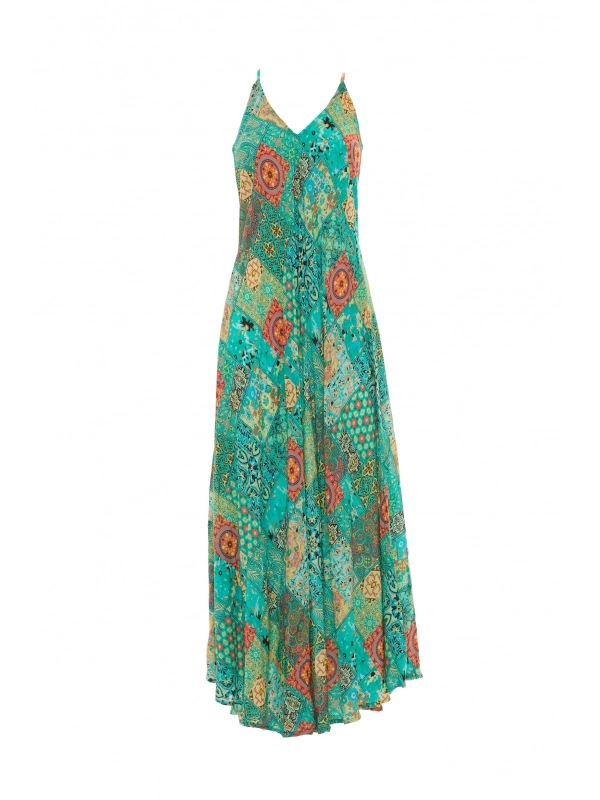 Robe longue imprimée Baba Design