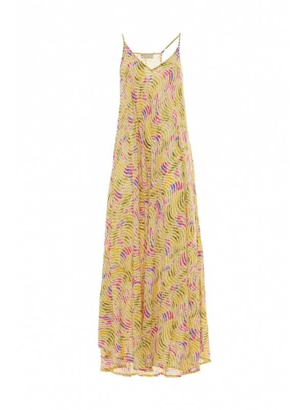 Robe longue imprimée Baba Design