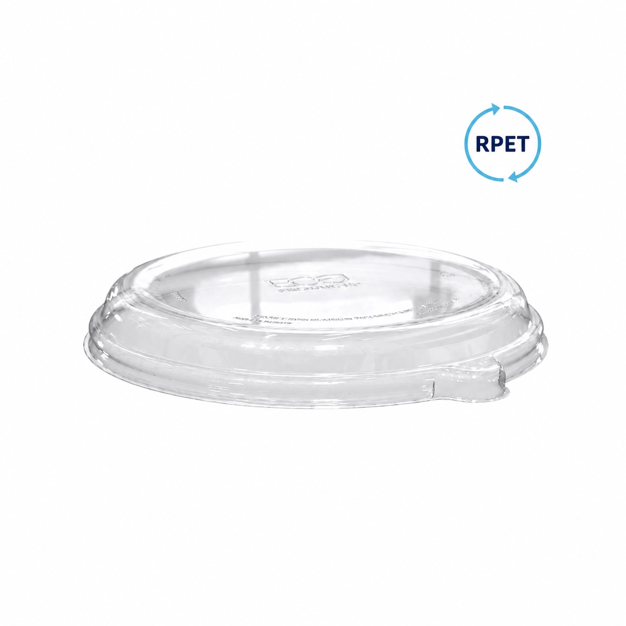 Coperchi in RPET trasparente per Bowl BOB in cellulosa - D195 - Main view