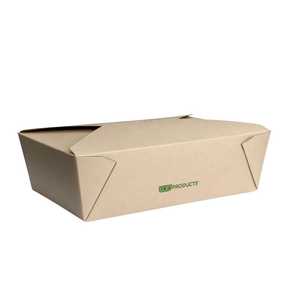 Lunch box 1600 ml in bamboo - 19,5x14x6,5cm avana - Main view