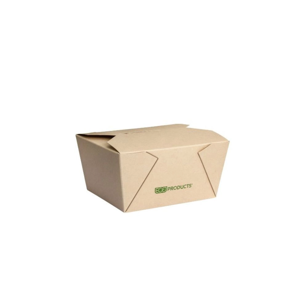 Lunch box 700 ml in bamboo - 11x9x6,5cm avana - Main view