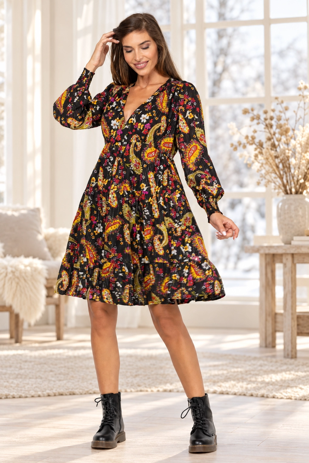 Robe Paisley Lurex