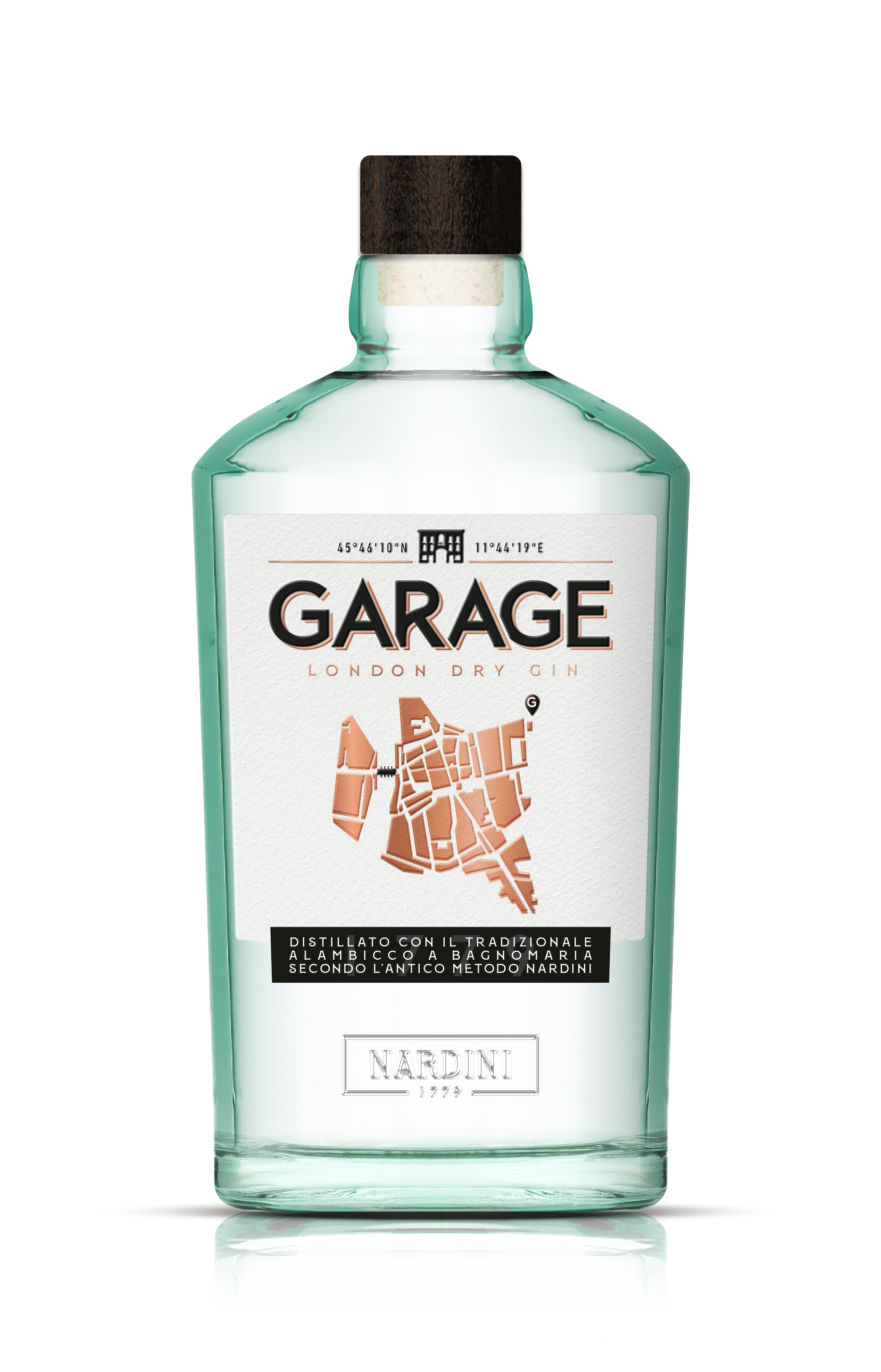 Garage London Dry Gin 70 cl 45% vol.