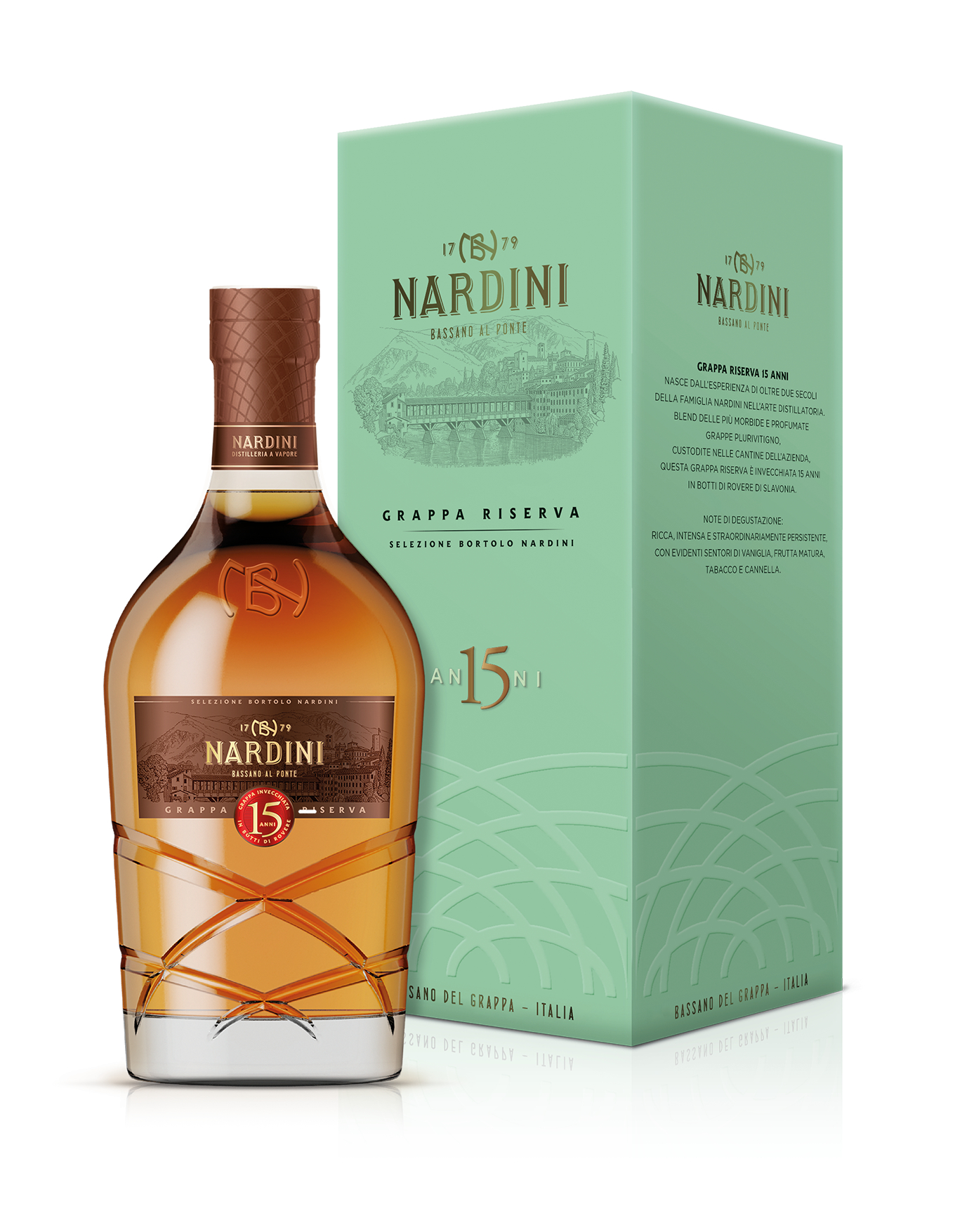 Grappa Riserva 15 anni Selezione Bortolo Nardini
