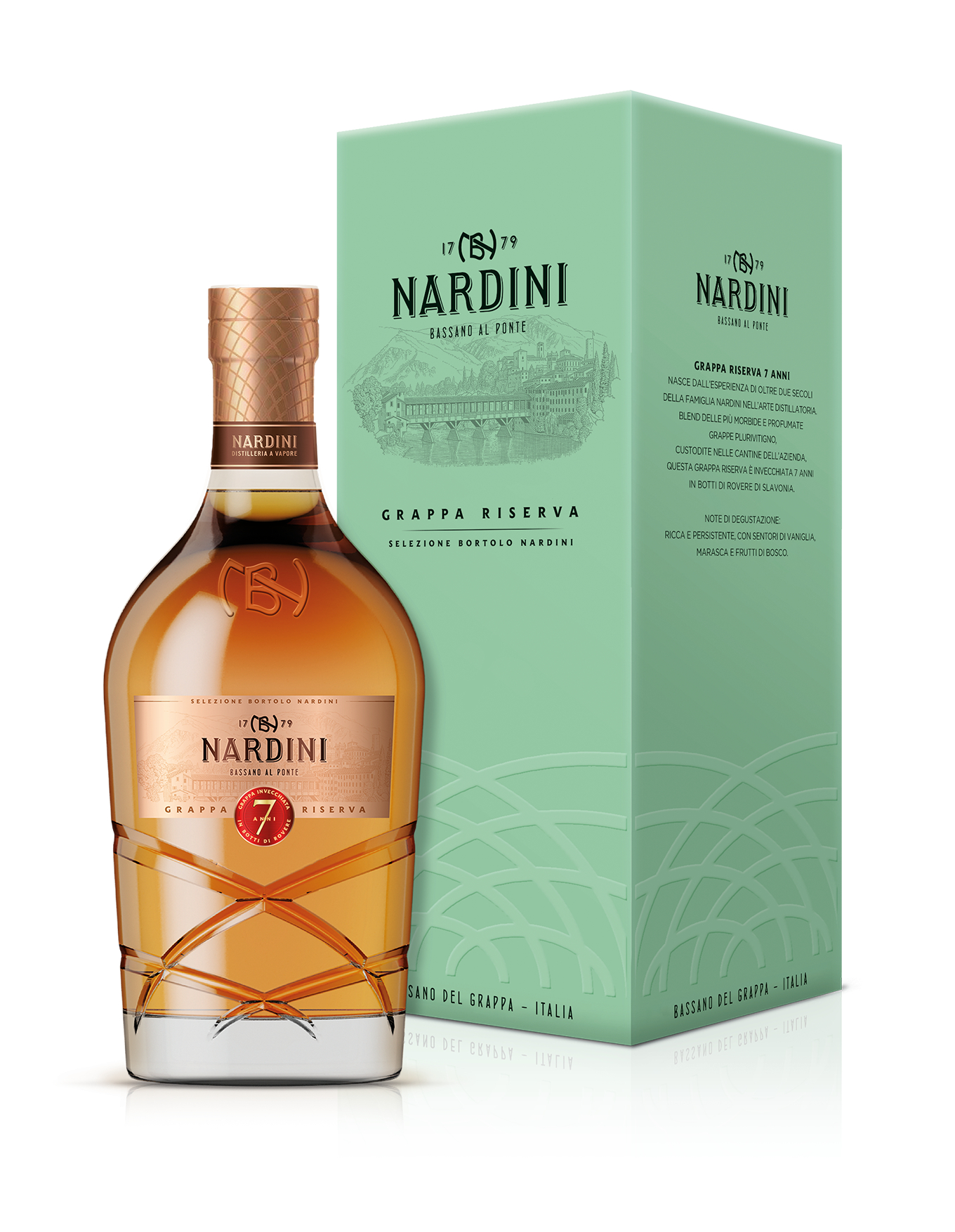 Grappa Riserva 7 anni Selezione Bortolo Nardini