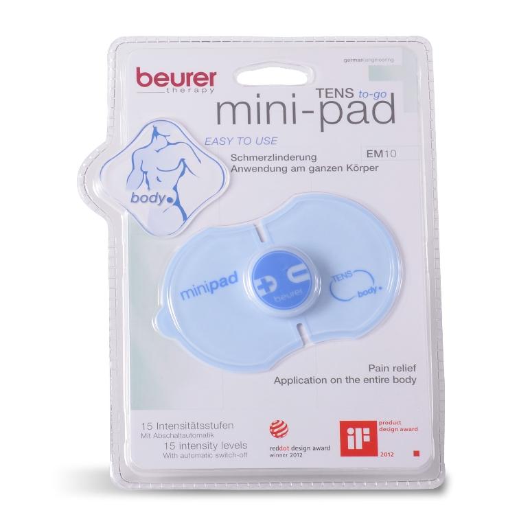 Beurer Tens-To-Go Pain Relief Mini Pad on Vimeo