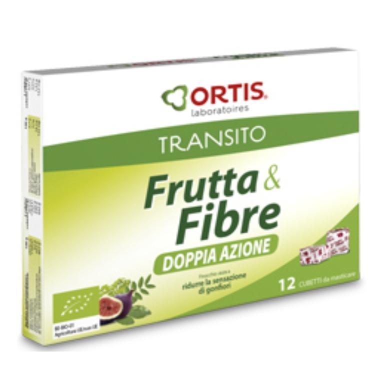 Ortis Frutta e Fibre Classico Integratore Transito Intestinale 30 Compresse