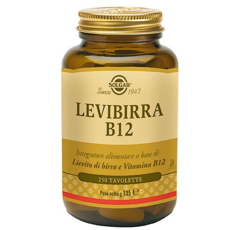 LEVIBIRRA B12 INTEGRATORE SOLGAR A BASE DI LIEVITO DI BIRRA 