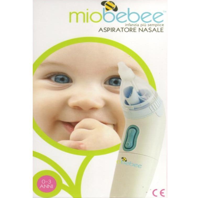 MIOBEBEE ASPIRATORE NASALE ELETTRICO PER BAMBINI, FACILE DA PULIRE