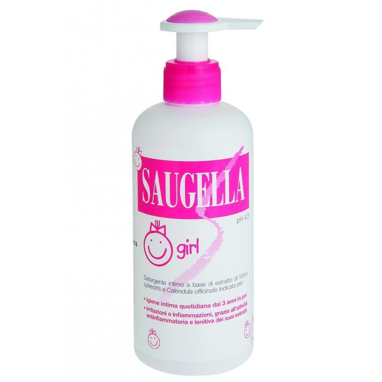 SAUGELLA GIRL DETERGENTE INTIMO A BASE DI MALVA E CALENDULA