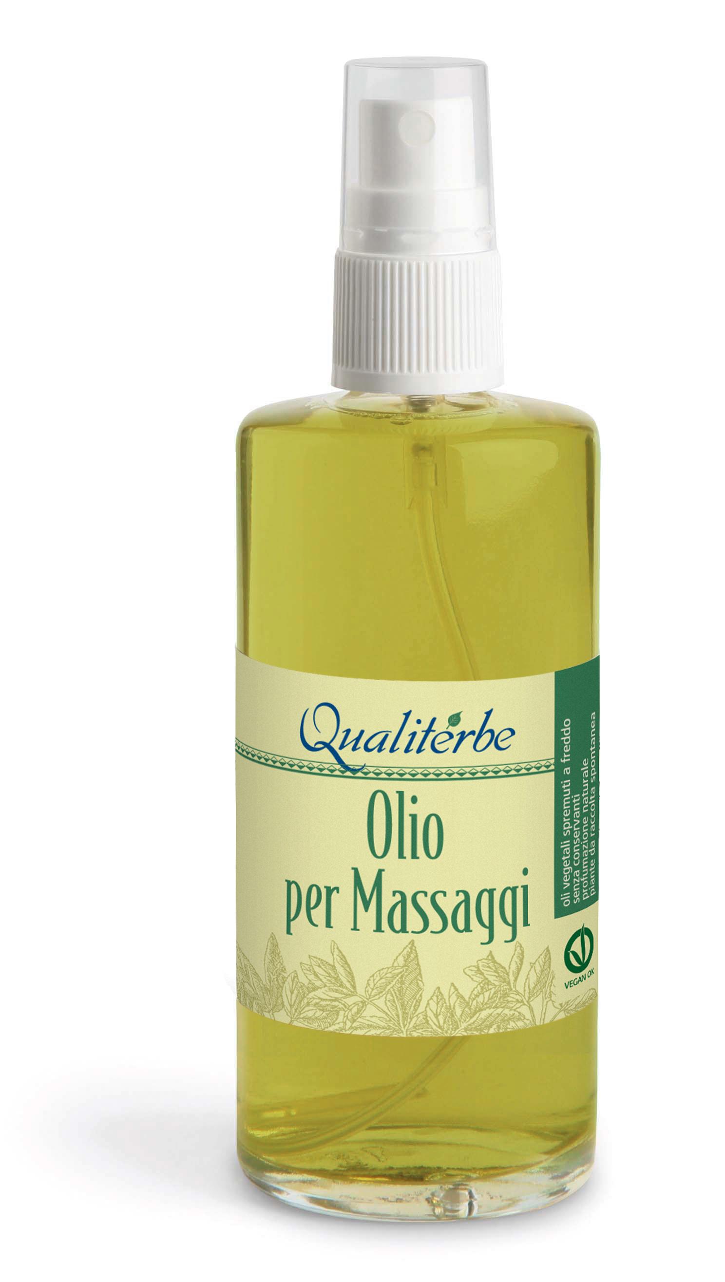 Olio per massaggi  Qualiterbe Erboristeria e Cosmesi naturale