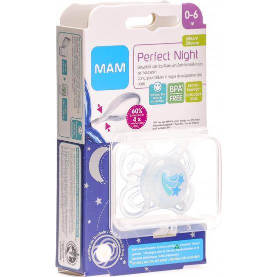 MAM PERFECT SILIKONSETA NIGHT SUCCHIETTO ULTRASOTTILE E 4 VOLTE PIU'  MORBIDO 