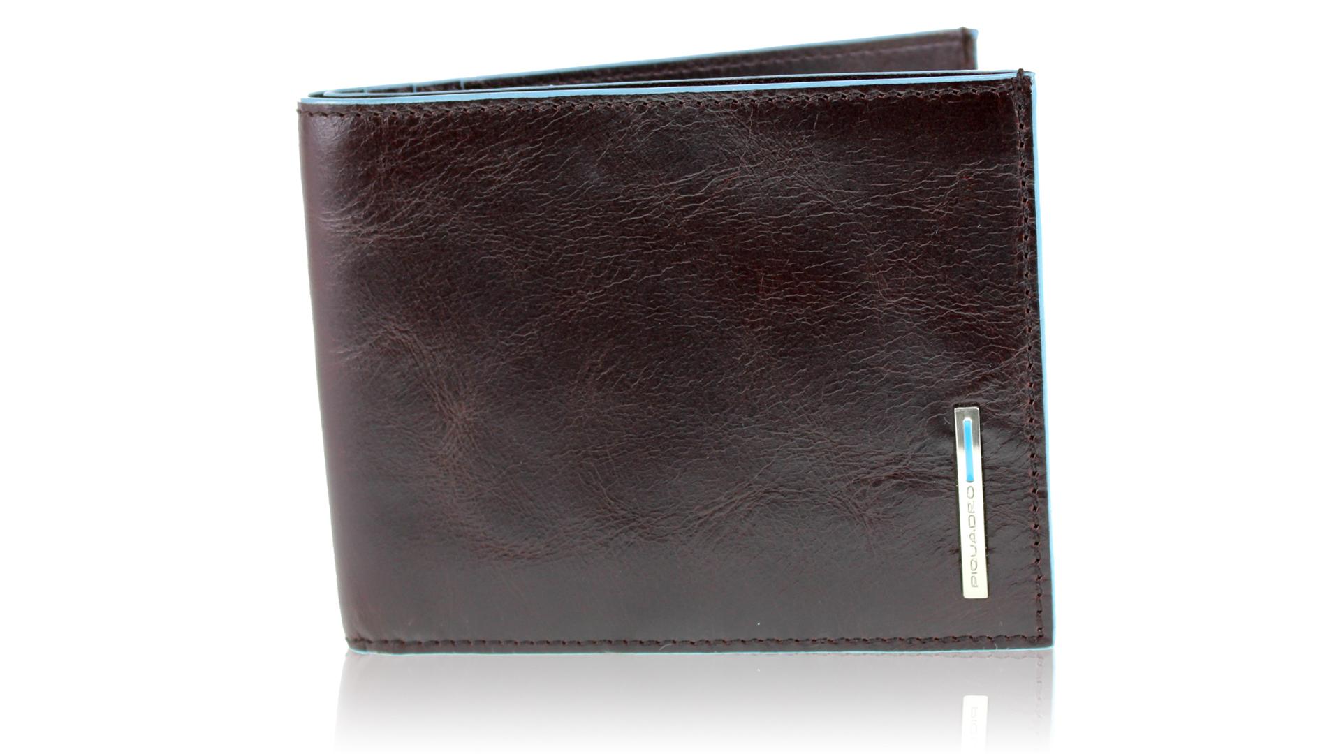 Portafogli uomo Piquadro Blue square PU1241B2 MOGANO