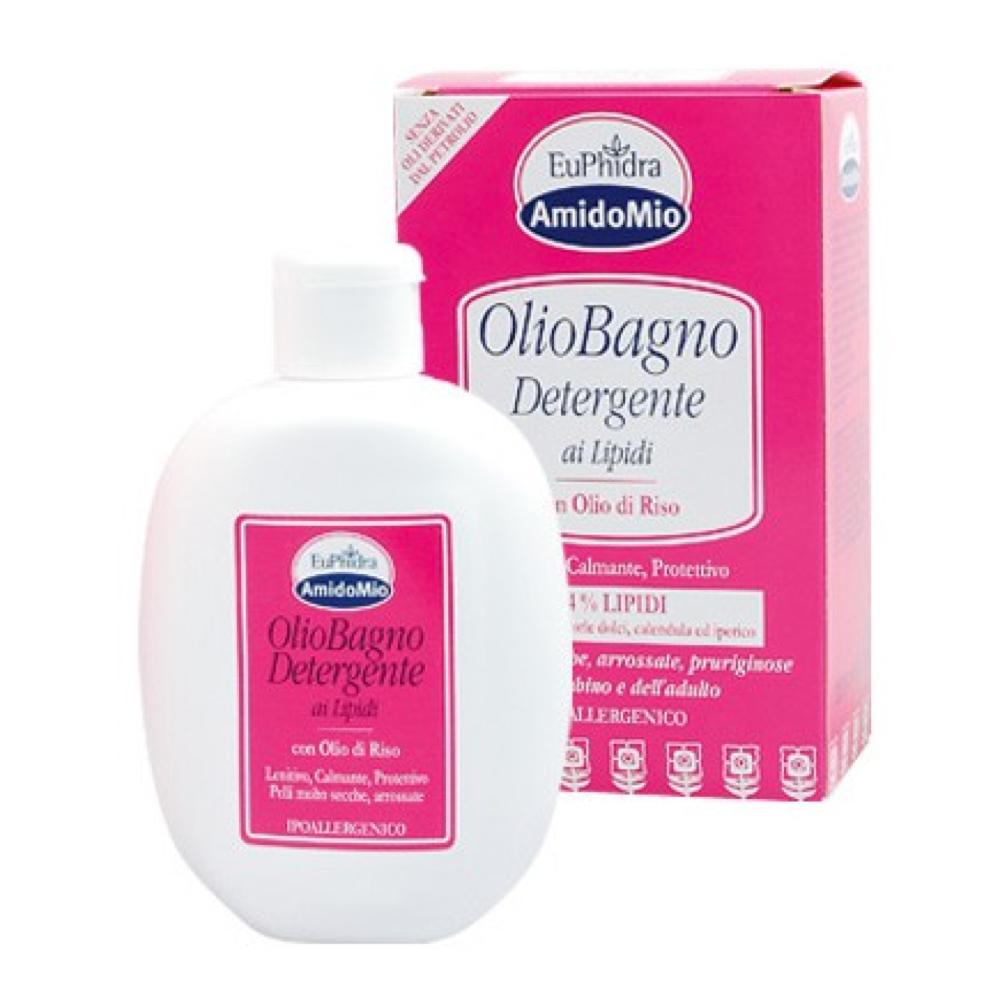 EUPHIDRA AMIDOMIO DERMODETERGENTE 0/5 ANNI ALL'AMIDO DI RISO DELICATO E  PROTETTIVO PER LA PELLE SENSIBILE DEL NEONATO E DEL BAMBINO