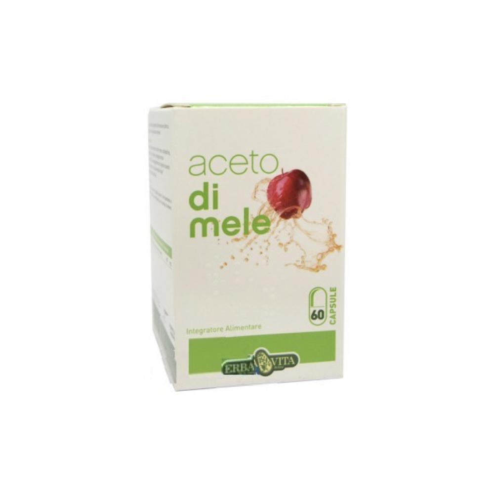 Aceto Di Mele Integratore Intestinale Erbavita 550 Mg 60 Capsule