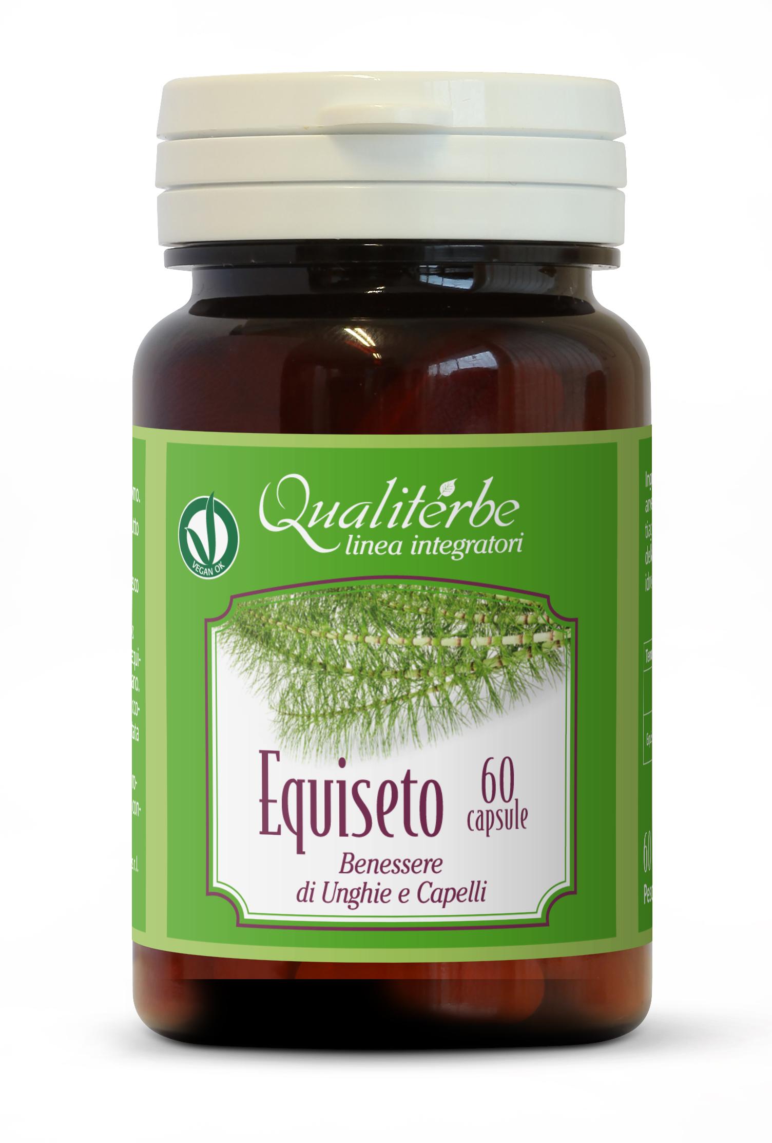 EQUISETO 60 CAPSULE UNGHIE E CAPELLI VEGAN OK