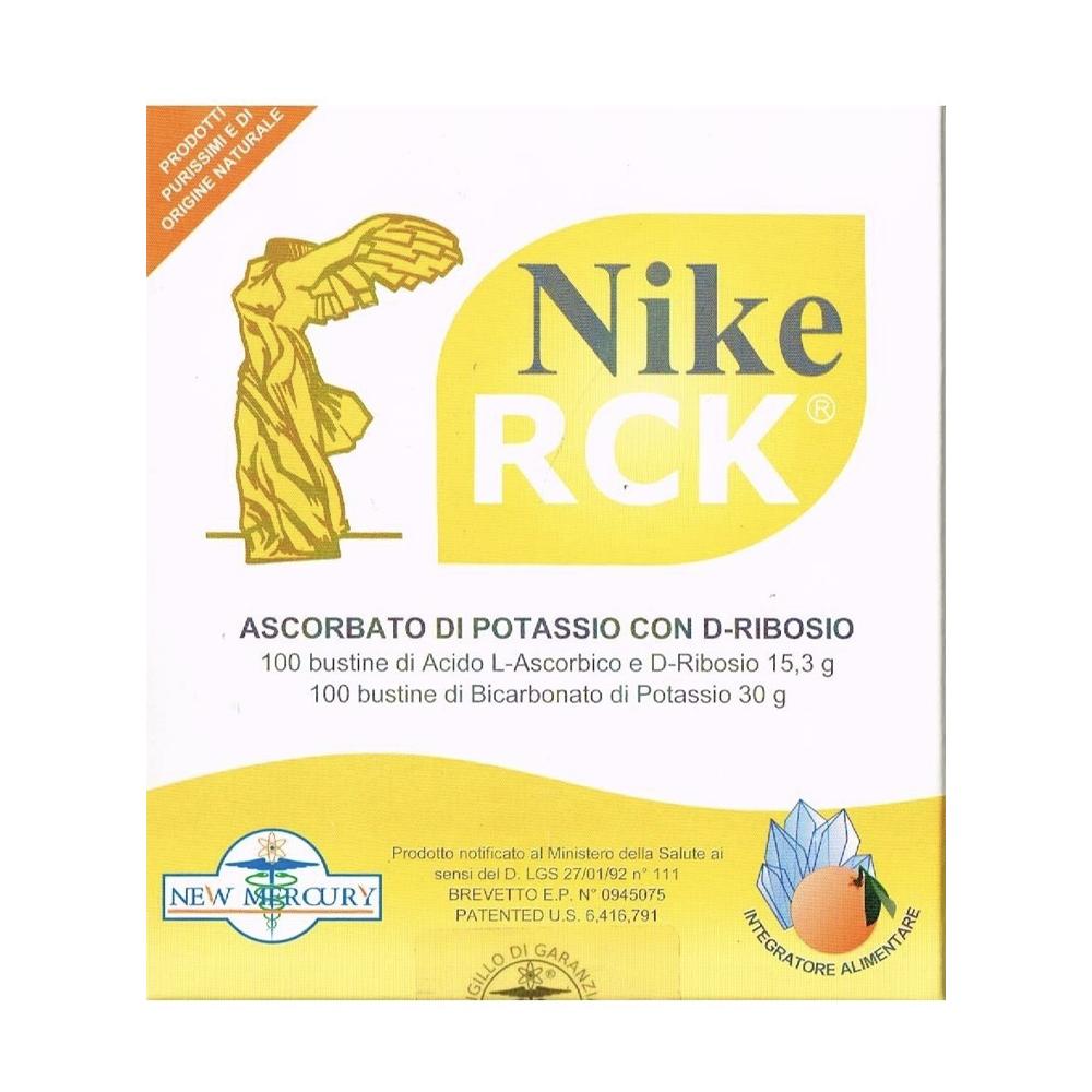 New Mercury Nike RCK integratore alimentare ascorbato di potassio 200  bustine