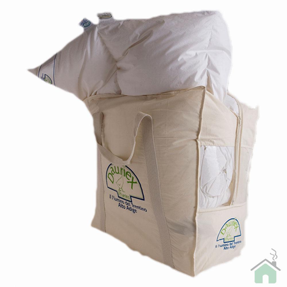 Piumino d'oca del Trentino DAUNEX Tirolo Warm per lettino Baby 100x135