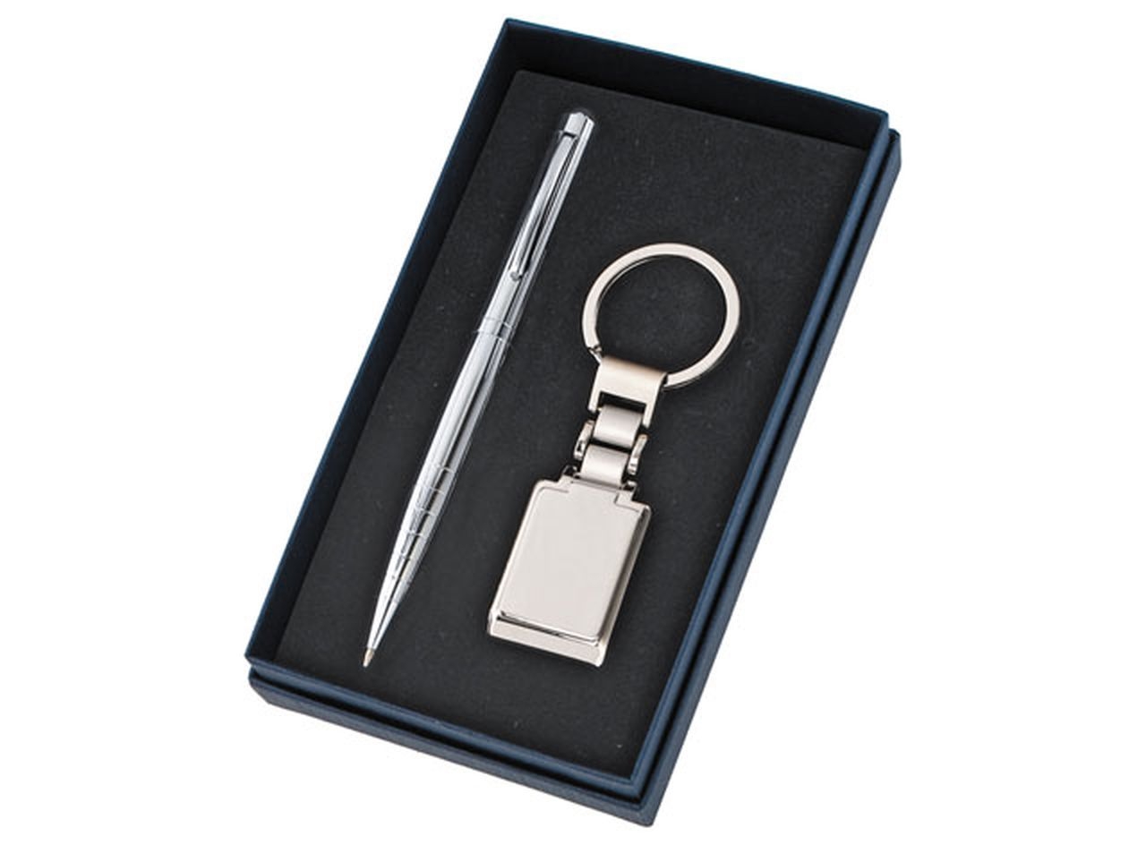 Set Ufficiale Penna E Portachiavi Con Logo INTER